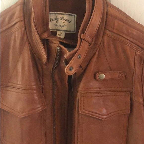 Lucky Brand leather jacket - Picture 4 of 4